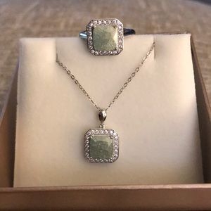 NIB Sterling Silver Necklace and Ring
